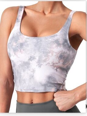 CELER Cropped Workout Top w/ Bra